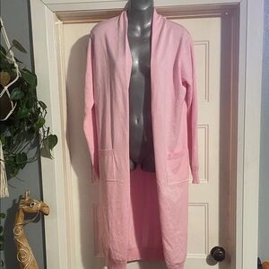 Grace Karin Soft Pink Long Cardigan